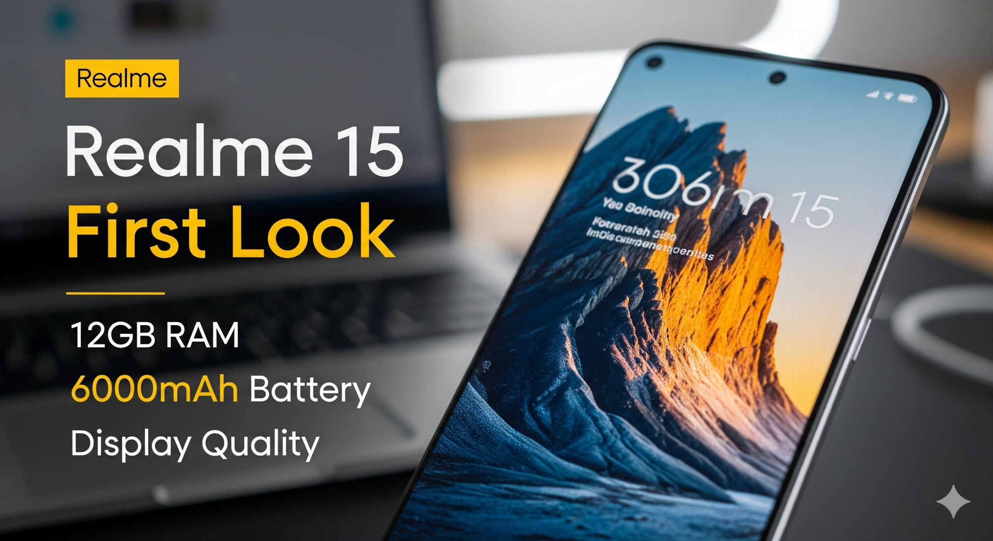 Realme 15 First Look – 12GB RAM, 6000mAh Battery